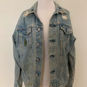 Vintage Painted Tommy Hilfiger Jean Jacket